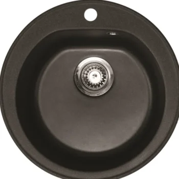 Aqualine LVI-Keittiöallas u00d8 510 Mm X-Granit Grafiitinmusta