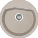 Aqualine LVI-Keittiöallas u00d8 516 Mm X-Granit Hiekanvärinen