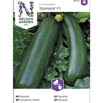 Nelson Garden Basic Kasvien Ja Nurmikonsiemenet-Kesäkurpitsa Siemen Zucchini/Diamant F1