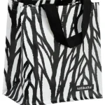 Kotikulta Reput-Kestokassi Mini Musta/valkoinen