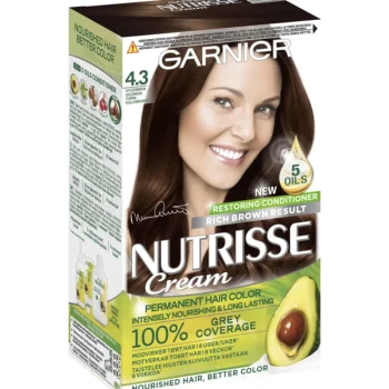 Garnier Nutrisse Hiusvärit^Kestoväri 4.3 Tumma Kullanruskea