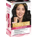 Loreal Excellence Hiusvärit^Kestoväri Creme 1 Black Musta