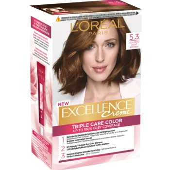 Loreal Excellence Hiusvärit^Kestoväri Creme 5.3 Golden Light Brown