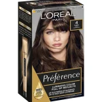 Loreal Preference Hiusvärit^Kestoväri Loreal Infinia 4 Tahiti Natural Brown
