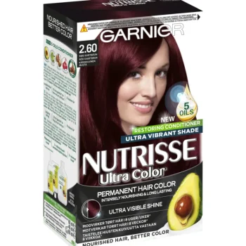 Garnier Nutrisse Hiusvärit^Kestoväri Ultra Color 2.60 Kirsikkainen Musta