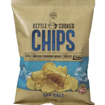 Crispy Sipsit^Kettle Cooked SeaSalt 150 G Perunalastu