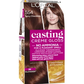 Loreal Casting Hiusvärit^Kevytväri Gloss 554 Spicy Choco
