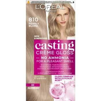 Loreal Casting Hiusvärit^Kevytväri Créme Gloss 810 Parly Blond