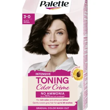 Palette Hiusvärit^Kevytväri 3-0 Black Brown