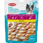 Best Friend Koiranruoka^Kierrerulla 10 Kpl 350 G 3in1 Kierrerulla Kana & Porkkana Big Bag