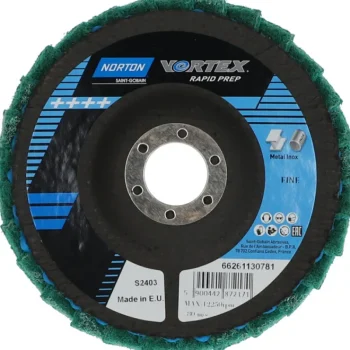 Norton Sähkötyökalujen Tarvikkeet-Kiillotuslamellilaikka 125 Mm Hieno