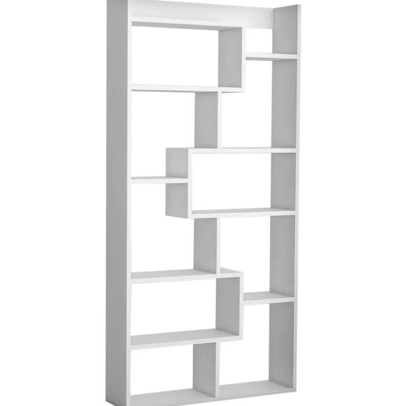 kirjahylly-chic-home-90-x-22-x-fRkHaTnT-0.webp Chic Home Huonekalut-Kirjahylly 90 X 22 X 182 Cm Kukka Valkoinen