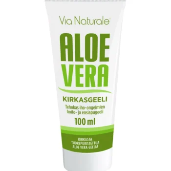 Via Naturale Luonnonkosmetiikka-Kirkasgeeli 100 Ml Aloe Vera