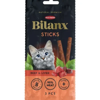 Best Friend Kissanruoka^Kissan Herkku 3 X 5 G Bilanx Sticks Lihatikku Nauta & Maksa