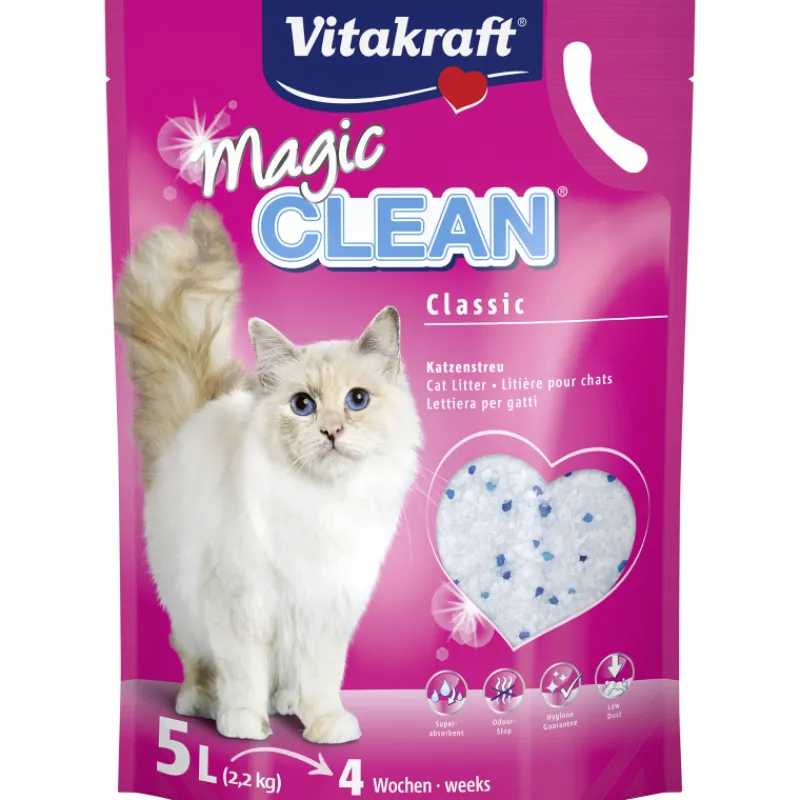 kissan-kristallihiekka-vitakra-gWIjYNYH-0.webp Vitakraft Kissatarvikkeet^Kissan Kristallihiekka 5 L Magic Clean