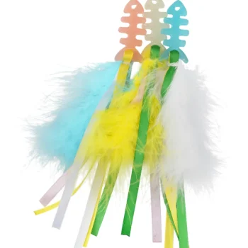 Real Cat Kissatarvikkeet^Kissan Lelu Dental Kalat 3 Kpl