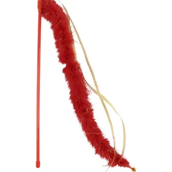 Real Cat Kissatarvikkeet^Kissan Onkilelu X-mas Pörröhäntäonki Punainen