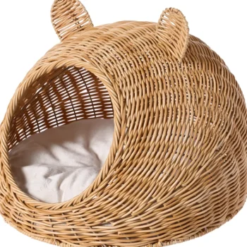 Real Cat Kissatarvikkeet^Kissan Peti Rottinkipesä