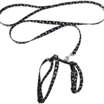 Real Cat Kissatarvikkeet^Kissan Valjaat + Talutin Pääkallo