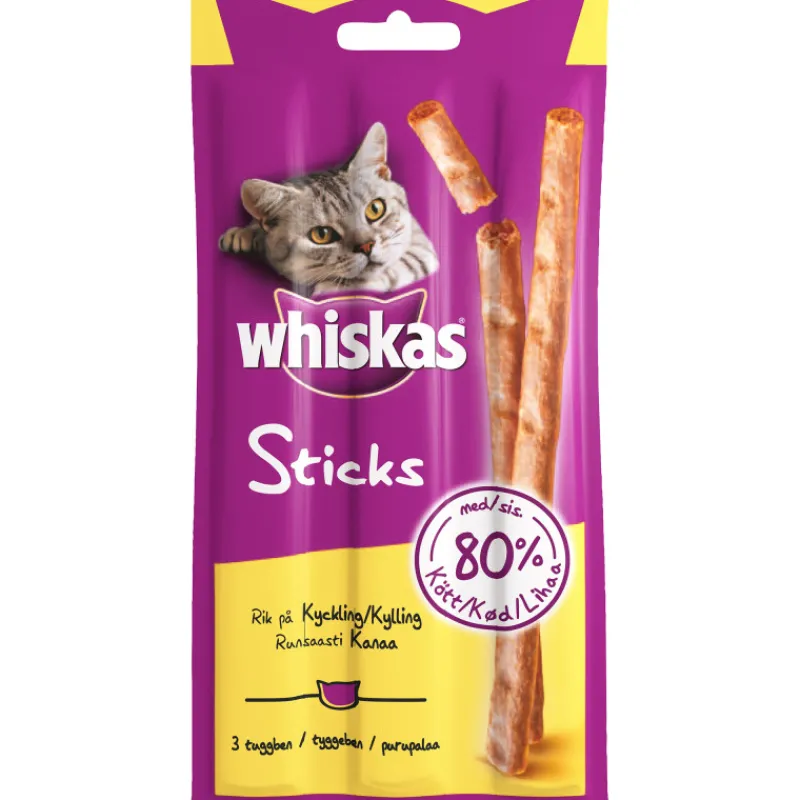 kissanherkku-3-x-6-g-sticks-ka-ANJDAEOp-0.webp Whiskas Kissanruoka^Kissanherkku 3 X 6 G Sticks Kana