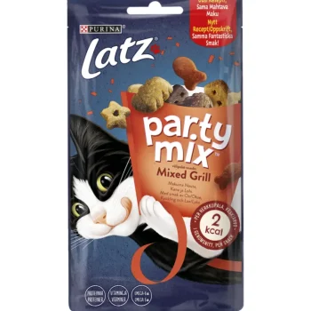 Latz Kissanruoka^Kissanherkku 60 G Party Mix Mixed Grill