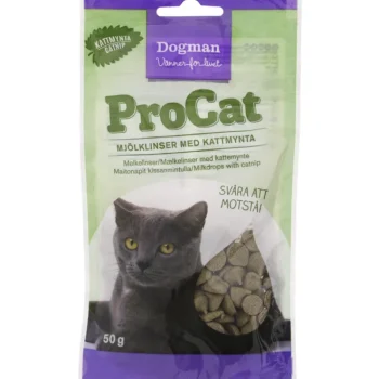 Dogman Kissanruoka^Kissanherkku 50 G Procat Maitonapit Kissanmintulla