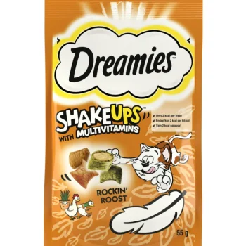 Dreamies Kissanruoka^Kissanherkku 55 G ShakeUps Rockin' Roost