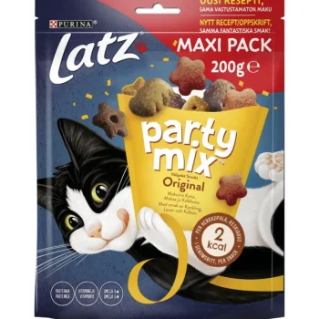 Latz Kissanruoka^Kissanherkku 200 G Party Mix Original