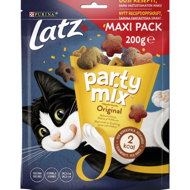 kissanherkku-latz-200-g-party-xHXjxdbV-0.webp Latz Kissanruoka^Kissanherkku 200 G Party Mix Original