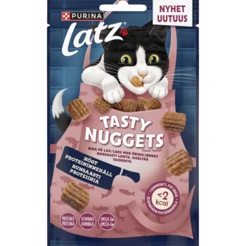 Latz Kissanruoka^Kissanherkku 50 G Tasty Nuggets Runsaasti Lohta