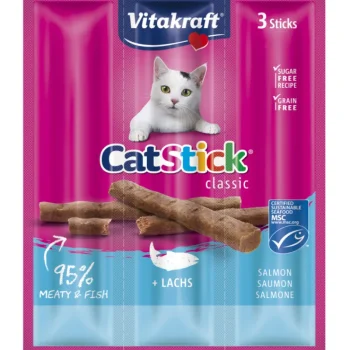 Vitakraft Kissanruoka^Kissanherkku 18 G Cat Stick Mini Lohi