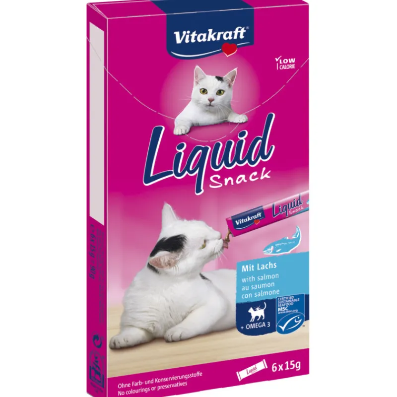 kissanherkku-vitakraft-6-x-15-UNYMwEcu-0.webp Vitakraft Kissanruoka^Kissanherkku 6 X 15 G Cat Liquid Snack Lohi