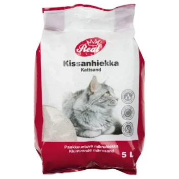 Real Cat Kissatarvikkeet^Kissanhiekka 5 L Paakkuuntuva