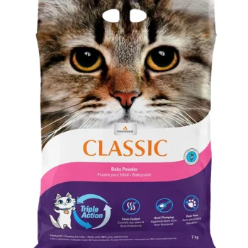 Intersand Kissatarvikkeet^Kissanhiekka 7 Kg Classic Baby Powder