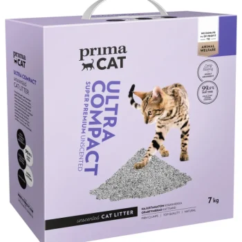 Primacat Kissatarvikkeet^Kissanhiekka 7 Kg Ultra Compact Unscented