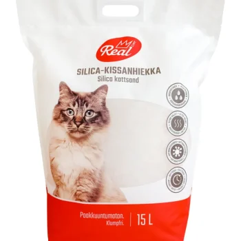 Real Cat Kissatarvikkeet^Kissanhiekka 15 L Siliga Gel