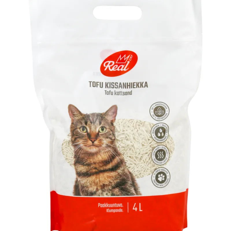 kissanhiekka-real-cat-23-kg-4-NANqBBbk-0.webp Real Cat Kissatarvikkeet^Kissanhiekka 2,3 Kg 4 L Tofu