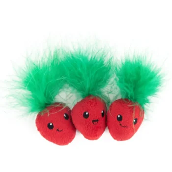 Petstages Kissatarvikkeet^Kissanlelu Strawbabies 3 Kpl