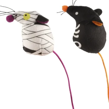 Real Cat Kissatarvikkeet^Kissanlelu 2 Kpl Spooky Hiiret