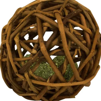 Viksu Kissatarvikkeet^Kissanlelu Kerä Pajupallo Kissanmintulla