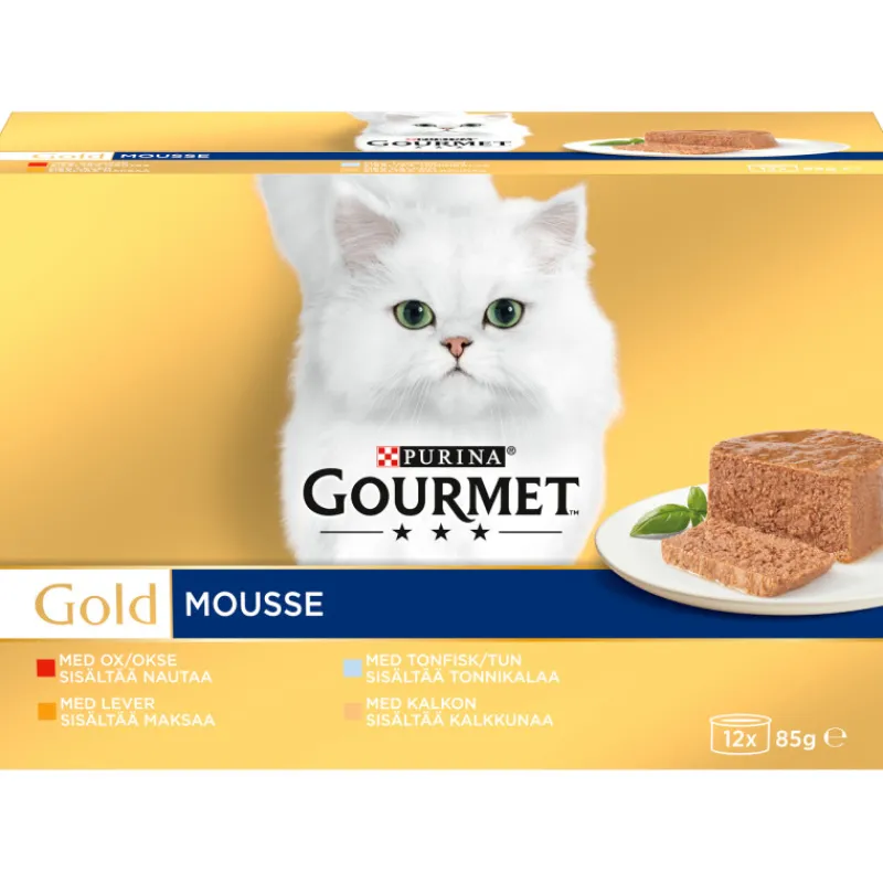 kissanruoka-12-x-85-g-moussela-WuPAkqHk-0.webp Gourmet Gold Kissanruoka^Kissanruoka 12 X 85 G Mousselajitelma