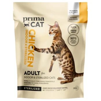 Primacat Kissanruoka^Kissanruoka 1,4 Kg Kana Steriloiduille Kissoille