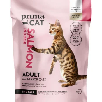Primacat Kissanruoka^Kissanruoka 1,4 Kg Lohi Sisäkissoille