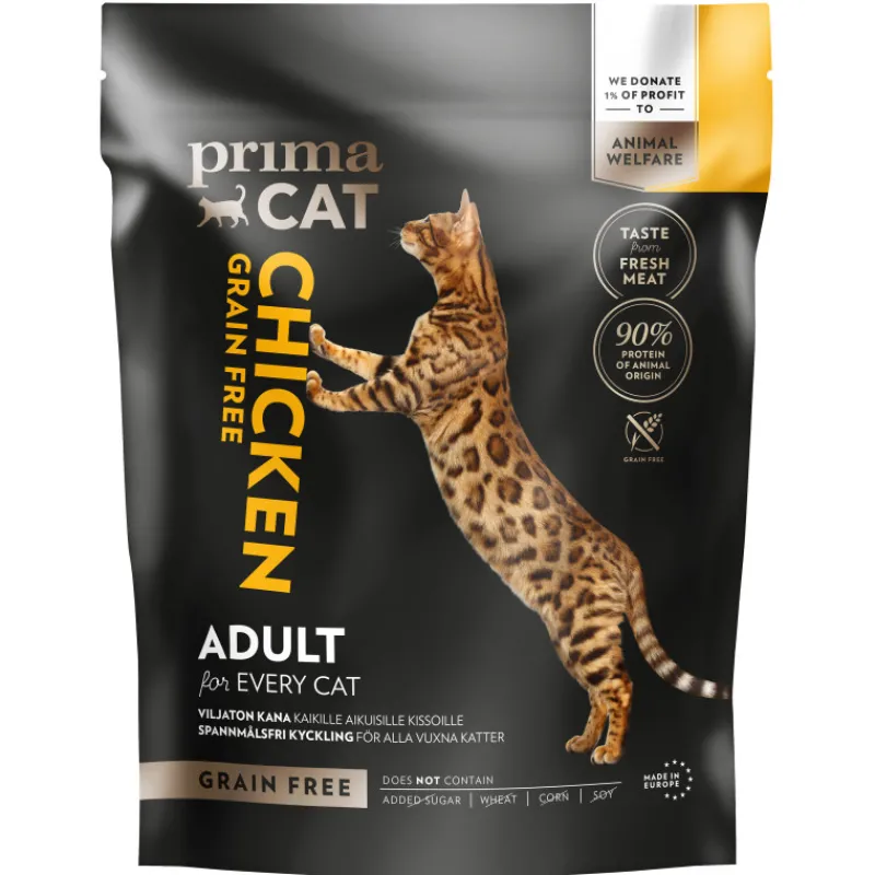 kissanruoka-14-kg-viljaton-kan-kNroNkIT-0.webp Primacat Kissanruoka^Kissanruoka 1,4 Kg Viljaton Kana