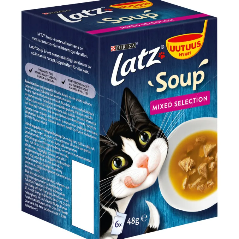 kissanruoka-6-x-48-g-soup-mixe-FBgHszDx-0.webp Latz Kissanruoka^Kissanruoka 6 X 48 G Soup Mixed Selection