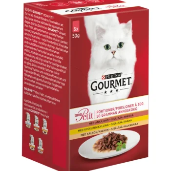 Gourmet Mon Petit Kissanruoka^Kissanruoka 6 X 50 G Siipikarjalajitelma