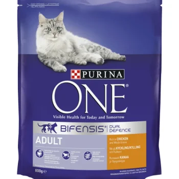 Purina One Kissanruoka^Kissanruoka 800 G Adult Kana & Kokojyvävilja