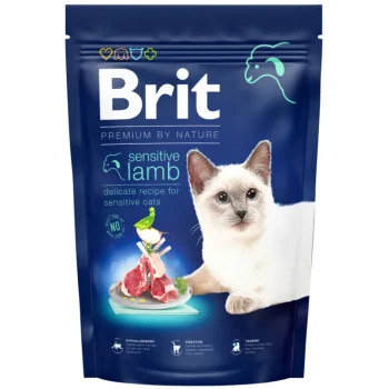 Brit Premium By Nature Kissanruoka^Kissanruoka Brit Premium 1,5 Kg Lammasta Herkkävatsaisille Kissoille