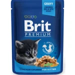 Brit Premium Cat Kissanruoka^Kissanruoka 100 G Kana Kastikkeessa Pennuille