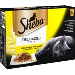 Sheba Kissanruoka^Kissanruoka Delicacies 8 X 85 G Siipikarja